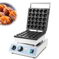 CE approved 110V/220V commercial Electric Waffle Maker Round Ball Waffle Balls Machine 4cm Waffle Making Machines Bomb burn