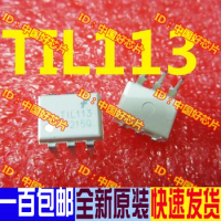 10 pçs/lote TIL113 TIL113M photocoupler genuine brand new real photo direct photo