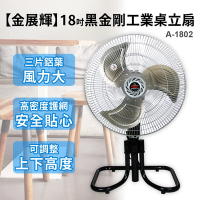 金展輝18吋工業桌立扇 A-1802