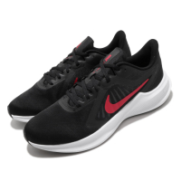 Nike 慢跑鞋 Downshifter 10 運動 男鞋 輕量 透氣 舒適 避震 路跑 健身 黑 紅 CI9981006