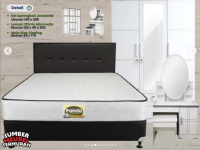 PAKET SPRINGBED SET JAVALAND PANDA UK 160