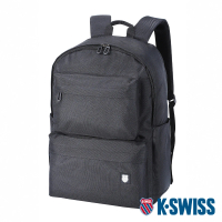 【K-SWISS】運動後背包 Backpack-黑(BG366-008)