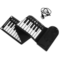 1PCS Piano keyboardist electronic out digital roll pad foldable electric piano can be rolled