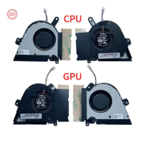 New CPU GPU Fan for ASUS TUF Dash F15 FX516 FX516P FX516PE FX516PR FX516PC FX516PM Air RTX3070 Cooling Fan 13NR0760P02011