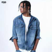 FOD Jaket Pria Heliot Light Blue