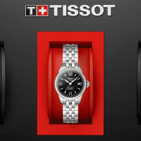TISSOT 天梭 官方授權 Le Locle 力洛克系列圖騰紋機械女錶 母親節禮物-25mm T41118353