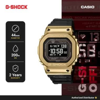 G-Shock Smartwatch GM-H5600-9DR Jam Tangan Pria Digital Resin Strap Black Gold Original