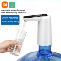 Xiaomi Mijia Water Dispenser Electric Water Pump Intelligent Water Quality Testing Portable Barrel Mineral Water Drink Dispenser