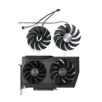2 Fans New for ZOTAC GeForce RTX3060ti 3070 LHR 8GB Double Blade OC Graphics Card Replacement Fan CF1010U12S