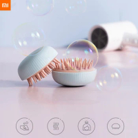 Xiaomi Silicone Head Body Scalp Massage Brush Comb Shampoo Hair Washing Comb Shower Brush Bath Spa Massage Brush