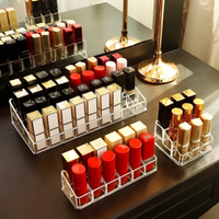 24 Grid Acrylic Lipstick Makeup Organizer Storage Lipstick organizer Display Holder Cosmetic Organizer
