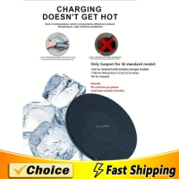 10w wireless charger suitable for Apple, Huawei and Samsung mobile phones. Purchase comes with Android charging cable