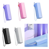 1 Slot 18650 Battery Power Bank Case With Lanyard Portable 18650 Power Bank Shell No Welding And Removable Case