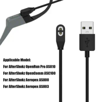 Replacement Magnetic USB Cable Dock Bone Conduction Headphones Charger Fast Charging Cord Adapter For AfterShokz Aeropex AS800