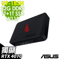 ASUS ROG NUC (Ultra 9-185H/32G/1TB SSD+1TB SSD/RTX4070-8G/W11P)