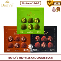 BARLY'S Chocolate Truffles 50g / Coklat Truffle Lumer Box Premium Matcha Milk Dark Chocolate
