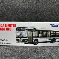 TOMICA Tomica 1:64 TLV LV-N245b Isuzu Triple Transit Bus alloy car model collection