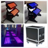 10pcs/case Stage Wall Light 96x10w RGBW 4IN1 City Color Lights high power LED Wall Washer Bight DMX Outdoor led Floor Lamp