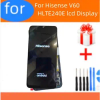 Original LCD New 6.95'' Lcd For Hisense V60 HLTE240E lcd Display Touch Screen Digiziter Assembly For Hisense V50