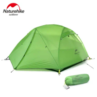 Naturehike 2 Person Tent Star River Camping Tent 4 Season Double Layer Dome Tent Ultralight Tent Waterproof Outdoor Travel Tent