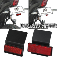 For HONDA CBR300R CB300F CBR500R CB500F CB500X CB190R CB190X Rear Number Plate Reflector License Holder Extend Tail Reflector