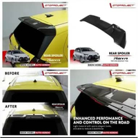 Rear Spoiler Belakang Otoproject All New Agya / Ayla 2023 2024 2025 Black Glossy