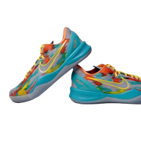 【NIKE 耐吉】Nike Kobe 8 Protro Venice Beach GS 威尼斯海灘 炫彩 籃球鞋(HF7319-001)