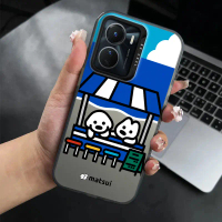 เคสโทรศัพท์, สำหรับ VIVO Y16, Y02S 4G, Y56 5G, Y35 5G, กึ่งชายหาด, โปร่งใส, บางเฉียบ, ฝ้า, เคส