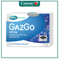 MEGA GAZGO SIMETHICONE 200MG 10S