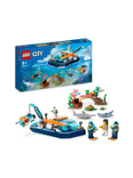 ตัวต่อเสริมทักษะ City Explorer Diving Boat 60377