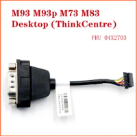For Lenovo ThinkCentre M93 M93p M73 M83 Desktop 50mm Com2 Serial Port Cable Tiny2 FRU 04X2703