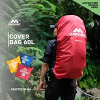 Coverbag Raincover Carumby Adventure 60 L Tahan Air Waterproof Biru