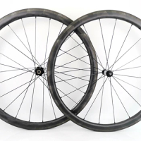 Ultralight 700C 30/35/38/45/50/60mm depth road bike carbon wheels clincher/Tubular carbon wheelset with special brake surface
