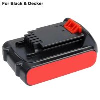Lithium 20v Rechargeable Battery for Black Decker Cordless Drill Tools LBXR20 LBX20 LB20 BL2018 Portable Replacement Batteries
