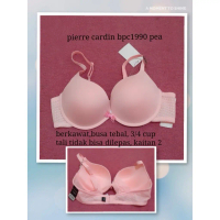 Bra pierre cardin pushup bra bpc1990 bra branded murah Bh