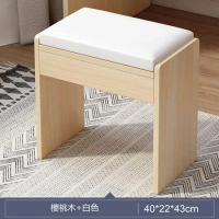 【E家工廠】辦公椅  椅子  書桌椅   化妝椅  可搭配書桌/化妝桌使用 兒童椅158-暖白色椅子