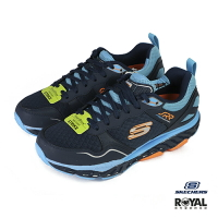 【全館滿額折】 Skechers Pro 藍色 織布 足弓推進器 回彈 避震 休閒鞋 男款 NO.B1296【 999124NVLB】