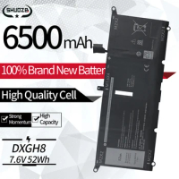 New HK6N5 DXGH8 G8VCF Battery For Dell XPS 13 9380 9370 Inspiron 5390 5391 7391 2-in-1 7490 7191 H754V P115G P113G P114G P82G