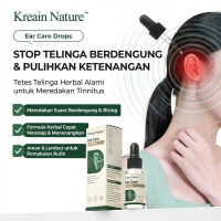 STOP Telinga Berdengung! Kreain Nature Tetes Telinga Herbal Alami Meredakan Tinnitus & Nyaman
