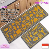 Tren-D-rugs Karpet keset kaki alas lantai ruang tamu dapur set panjang lorong runner koridor shower 