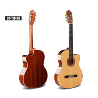 Professional Cutaway Classical Nylon String Guitar