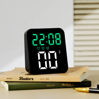 Creative Square Count Up and Down Timer with Time LED Display in Adjustable 3 Levels and 3 Alarms Cl