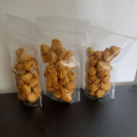 Soes Cokelat mini / Kue Sus Kering Isi soes coklat lumer 100gr Enak Murah (Cemilan keluarga, cocok u