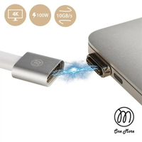 iEasy USB-C 磁吸轉接頭  支援 100W,10GB/s,4K 視頻&amp;音頻