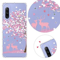 【YOURS】SONY 全系列 彩鑽防摔手機殼-戀櫻(Xperia5II/Xperia10III/Xperia1III/10II/XZ3)