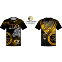 Tau Gamma Phi Triskelion Sublimation Printed T-Shirt