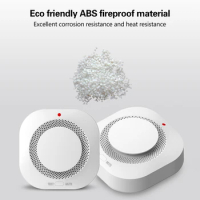 Smoke Detector Advanced Technology Easy Installation Loud Alarm Sound Wide Detection Range Highly Sensitive Smoke Alarm For Home