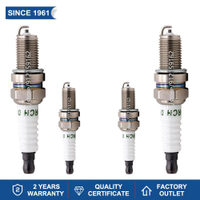 qzd5 4/6 ชิ้น หัวเทียน TORCH แบบปกติ DK7RTC แทนที่สำหรับ Candle 3932 DCPR7E Denso XU22TT XU22EPR XU2