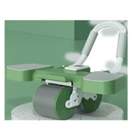 健腹輪自動回彈收腹卷腹運動練腹肌男女家用肘撐滾輪健身器材