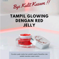 Viarin Red Jelly - Tampil Glowing dengan Red Jelly untuk Kulit Kusam - Produk Perawatan Wajah Malam